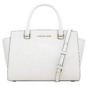 Michael Kors Women's Selma Medium Top-Zip Satchel